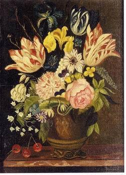 unknow artist Floral, beautiful classical still life of flowers.030 china oil painting image
